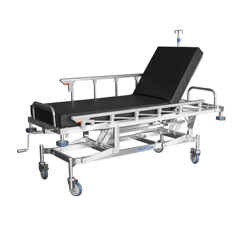 Hot Selling Stainless Steel Patient Transfer Trolley Medical Transport Stretcher Patient Transportation Stretcher Trolley