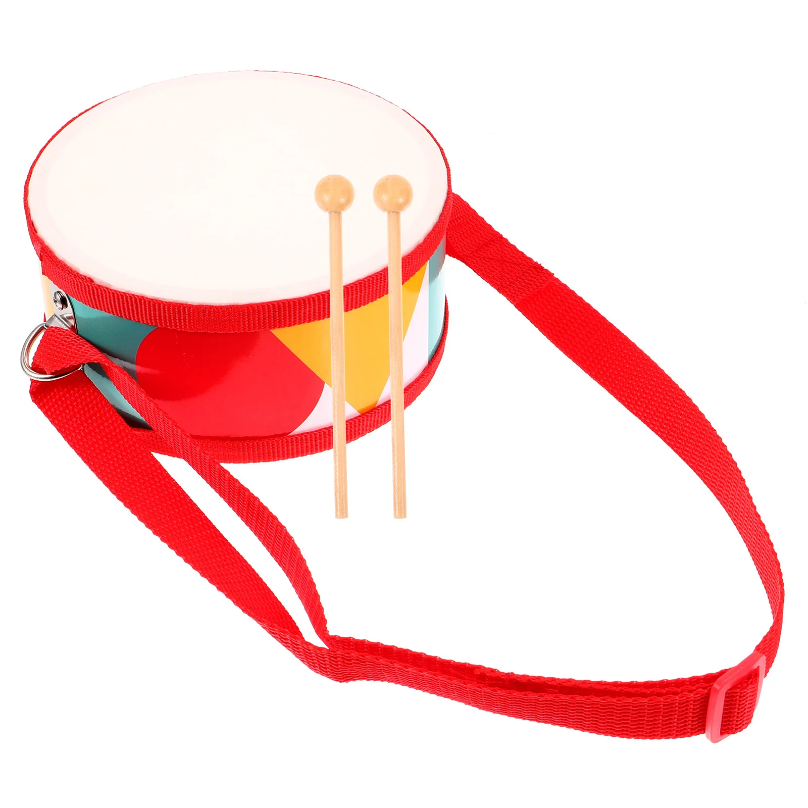 

1Set Double Side Snare Drum Reusable Material Beginner Music Instrument Percussion Training Drum Set Educational Gift