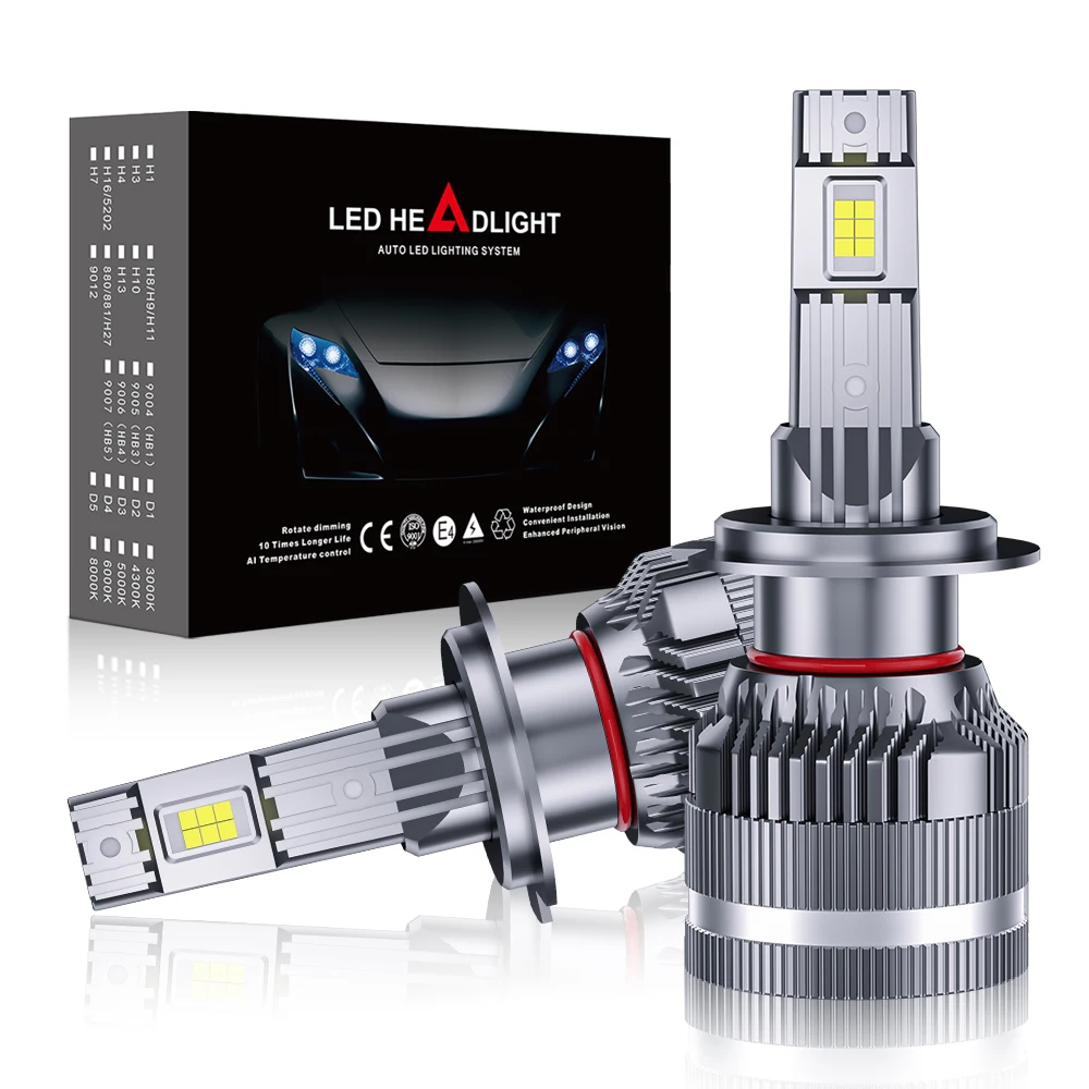 

Led Headlight Car Lamp 2 cooper Tube 3570 CSP Chips H11 Car led Lights 6000K 90W 100000LM Car Fog Light 12V Car Accessorie