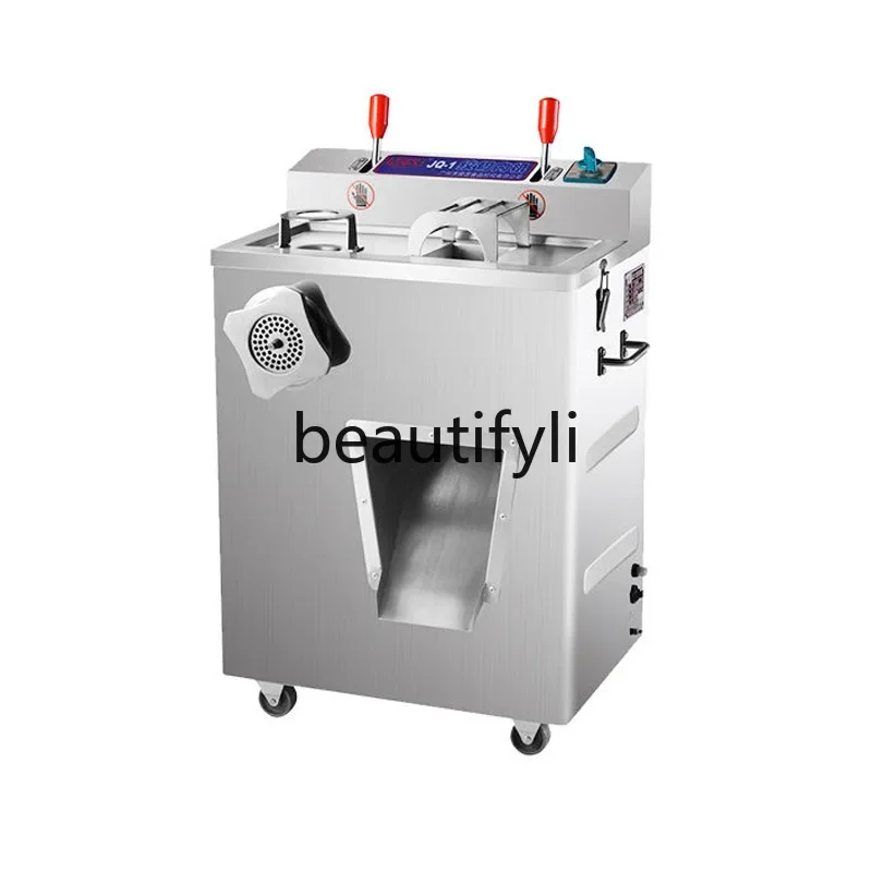 AB02 Meat Slicer Commercial Meat Grinder Multi-Functional Ham Slicer   Shredder Sausage Stuffer Meat Mincer