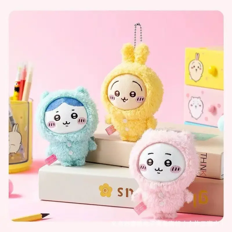 

Miniso Anime Kawaii Chiikawa Plush Doll Pendant Cartoon Cute Children Lovely Toys Bag Decoration Sweet Gifts for Girls