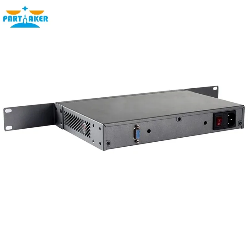 【New Arrival】Fanless PfSense Firewall Soft Router Mini PC Quad Core J1900 4 Nic Gigabit Ethernet Computer Network Appliance 4GB