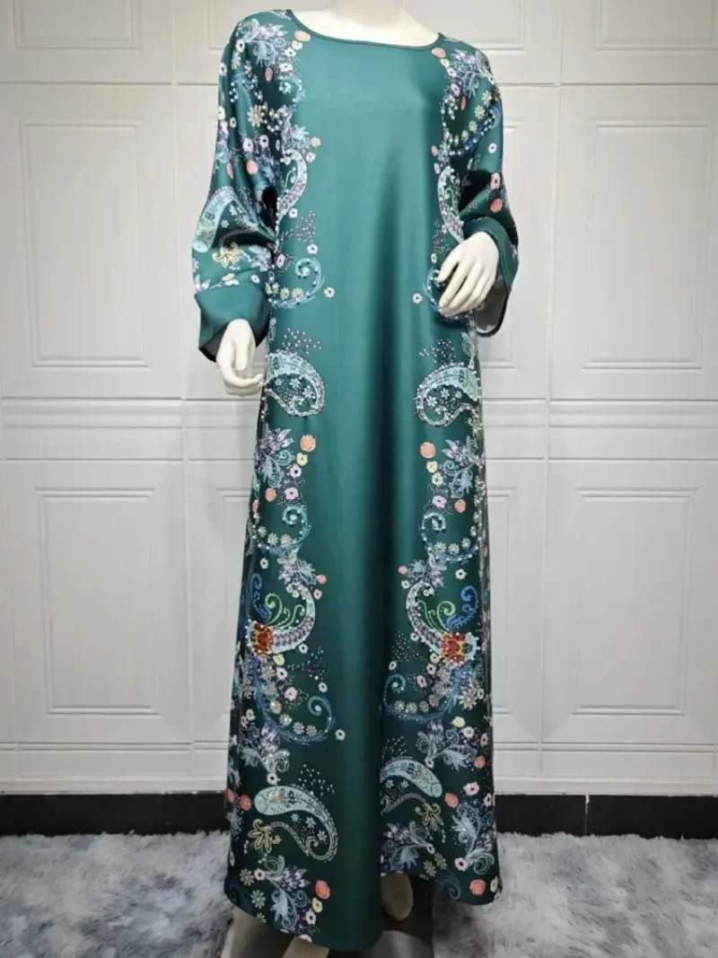 Abaya 'S Voor Vrouwen Dubai Luxe 2024 Afrikaanse Moslim Mode Jurk Kaftan Marocain Avond Feestjurken Boubou Robe Djellaba Femme