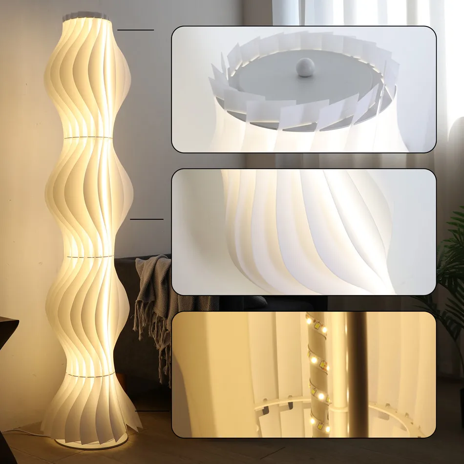 LUVODI LED Floor Lamp Home Decorative Dimmable Standing Lamp Tall Corner Lighting