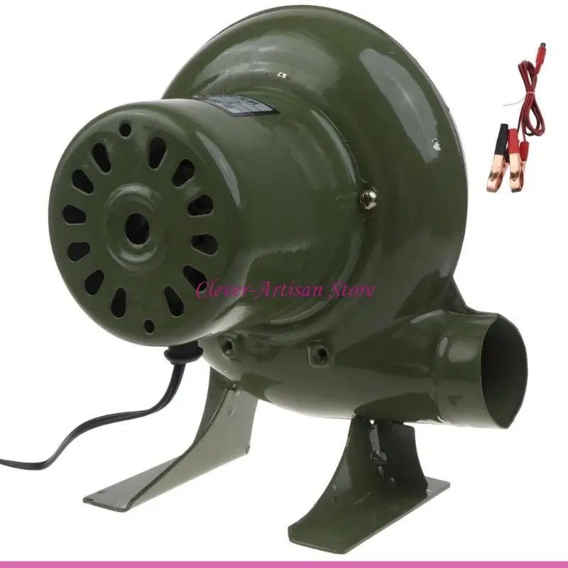 E06B الكهربائية الفحم مدخنة كاتب شواء مروحة الحداد فورج منفاخ مراوح الشواية 12 فولت للطبخ في الهواء الطلق التخييم 2800R #1