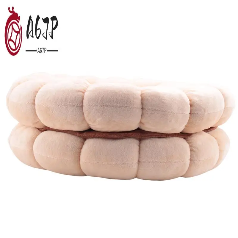 

A67P-Ins Sandwich Biscuit Sofa Cushion Soft Thick Seat Cushion Living Room Bedroom Home Decor Throw Pillow Back Cushions B Durab