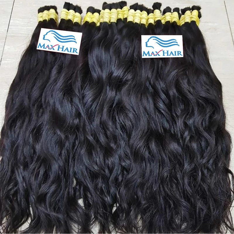 Human Hair Curly Loose Deep wave Remy Hair Extensions Unprocessed No Weft Human Hair Bulks Weaving Hair for Braiding Wholesale
