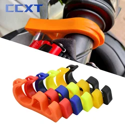 Motorcycle bicycles Brake Hook Parking Safety Lock Bicycle Slope Parking Lock For KTM Honda Yamaha Kawasaki Suzuki Universal