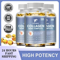 Collagen Bone Complete Capsule with Plant Calcium & Magnesium Support Bone Growth Collagen Production & Calcium Absorption