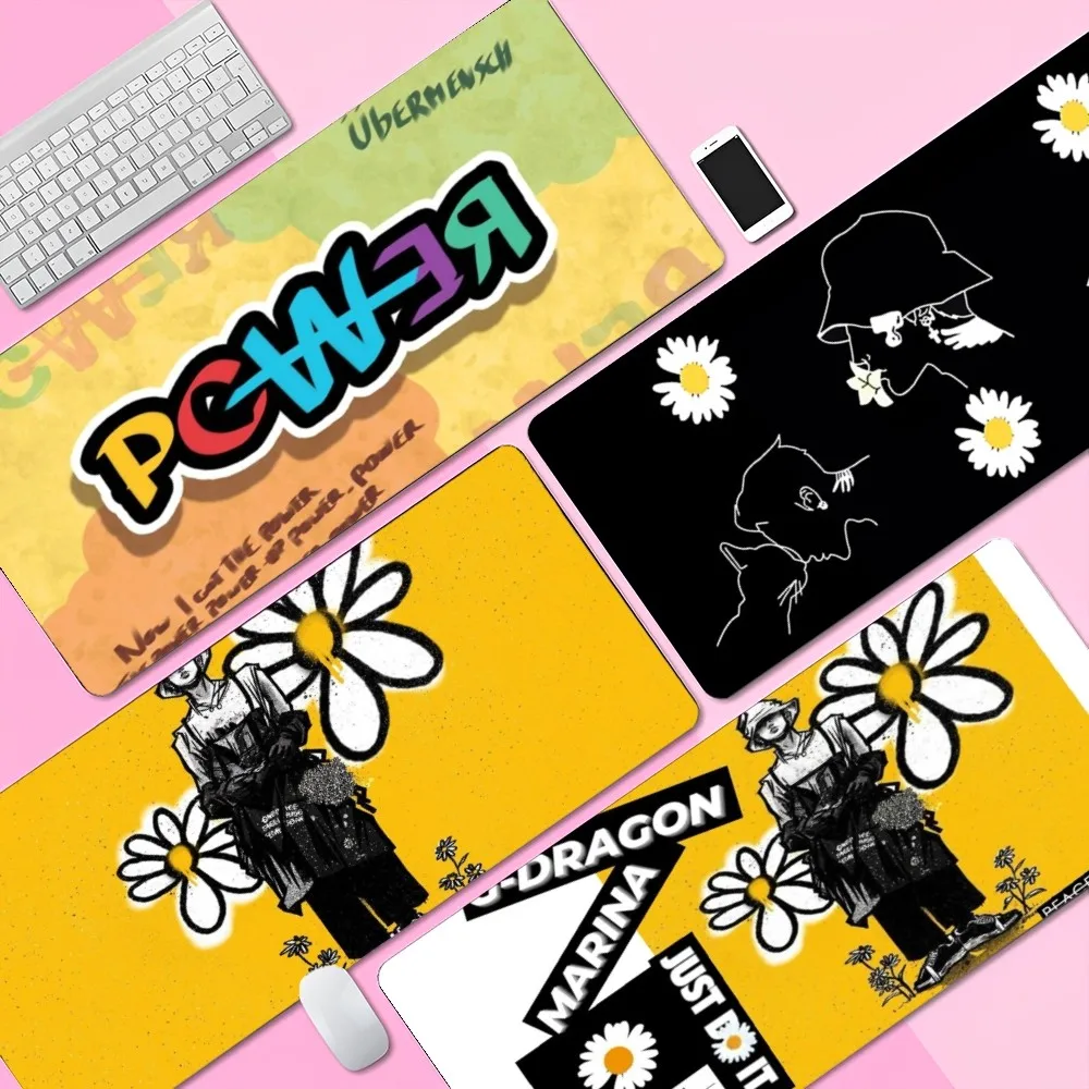 G-Dragon Peaceminusone Design Anime Großes XXL Gaming Laptop Computer Schreibtischunterlage Mauspad Mauspad Notebook Mousepad Gamer