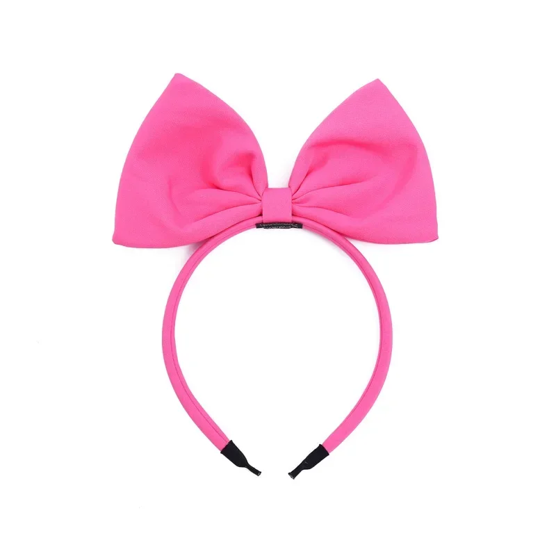 Big Bow Hairband Red Pink Black Headband For Women Girls Fashion Cute Bow Hair Hoop Cosplay Decoration Headwear Hair Accessories