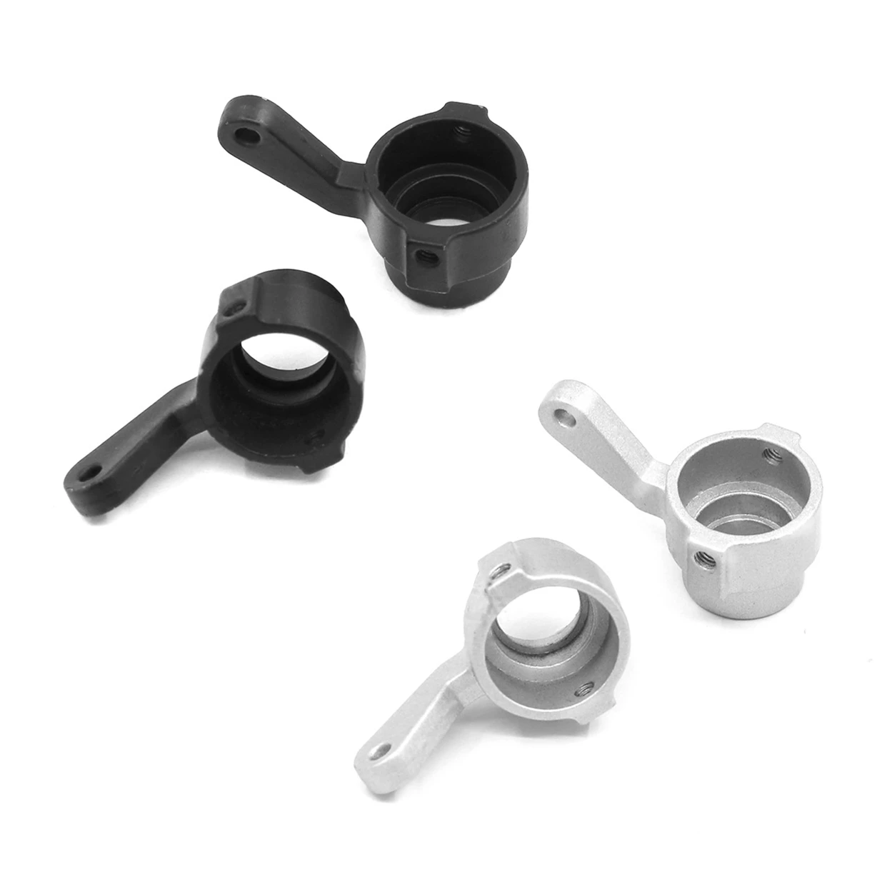 2Pcs Metal Steering Cup Turn Cup for WPL C14 C24 C34 C44 B14 B1 B16 B24 B36 MN D90 D91 MN99S RC Car Upgrade Parts,1