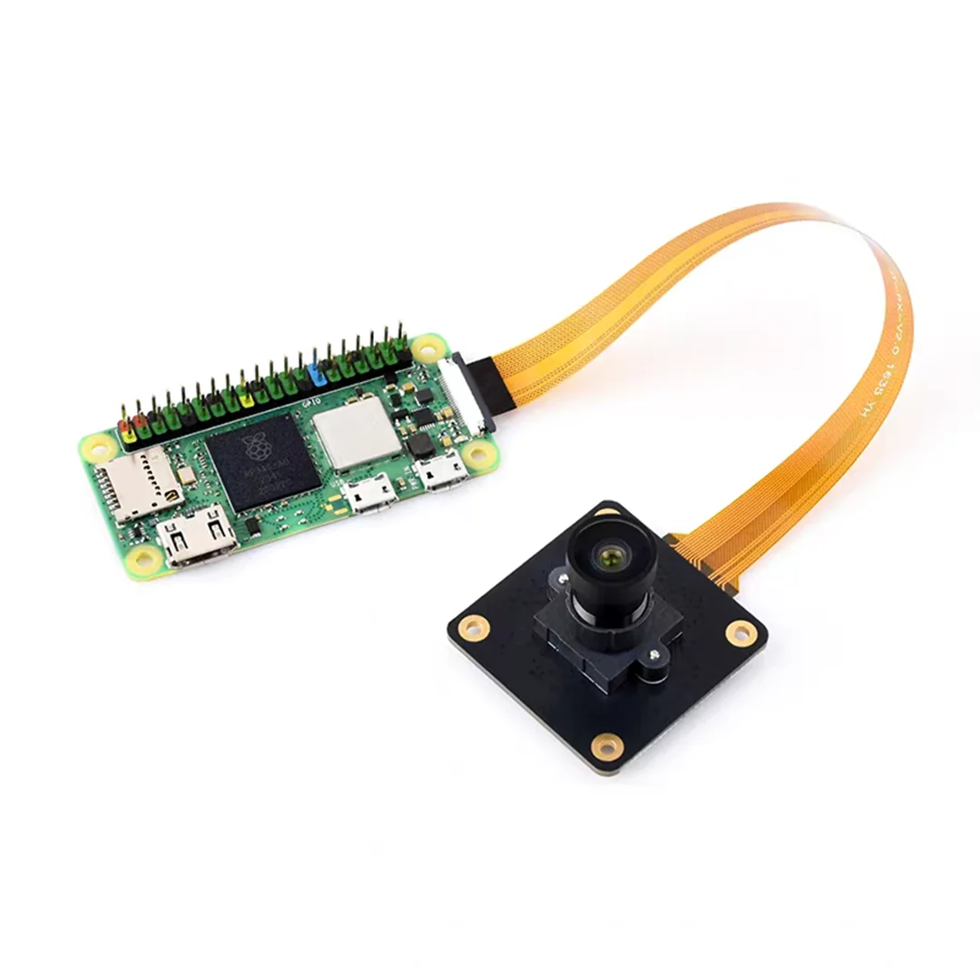 Raspberry Pi 5/4B IMX296 Camera Module 1.6 megapixel M12 Global Shutter Black and White Camera