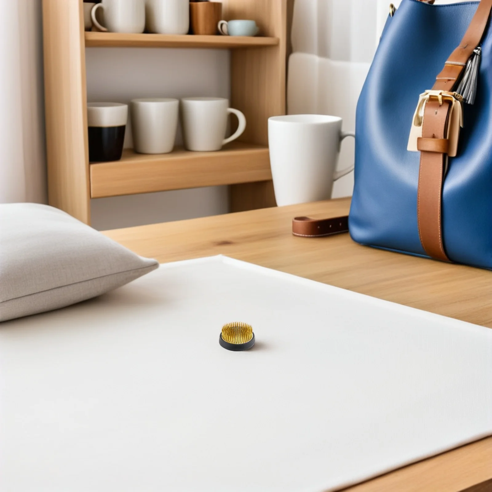 

2Pcs Flower Arrangement Holder Flower Fixing Tool Round Needle Base Durable for Floral Art Decoration Home Planting Tool