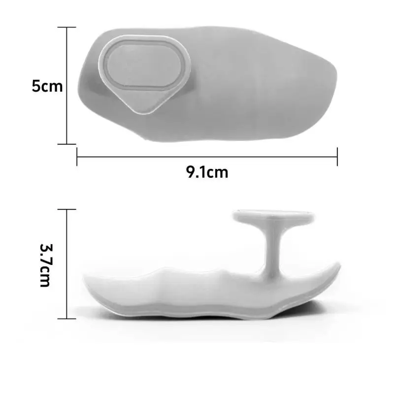 Gewichtheber-Griffhandschuhe, flexible Handschutz-Handschuhe für Männer und Frauen, fingerlose Trainingshandschuhe für Fitness, Bodybuilding und Gymnastik – Detail 8