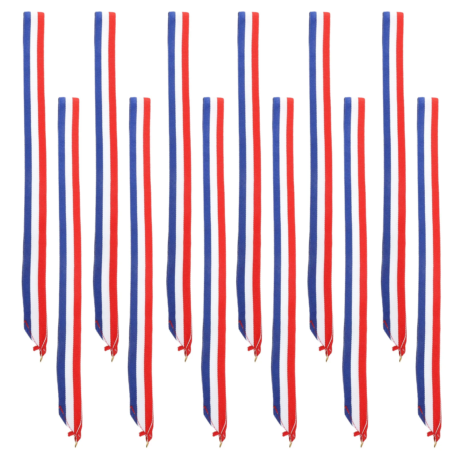 

12Pcs Sports Meeting Medal Lanyards Multi-Function Neck Ribbons for Award Ceremonies Team Games Festival Competitions Reliable