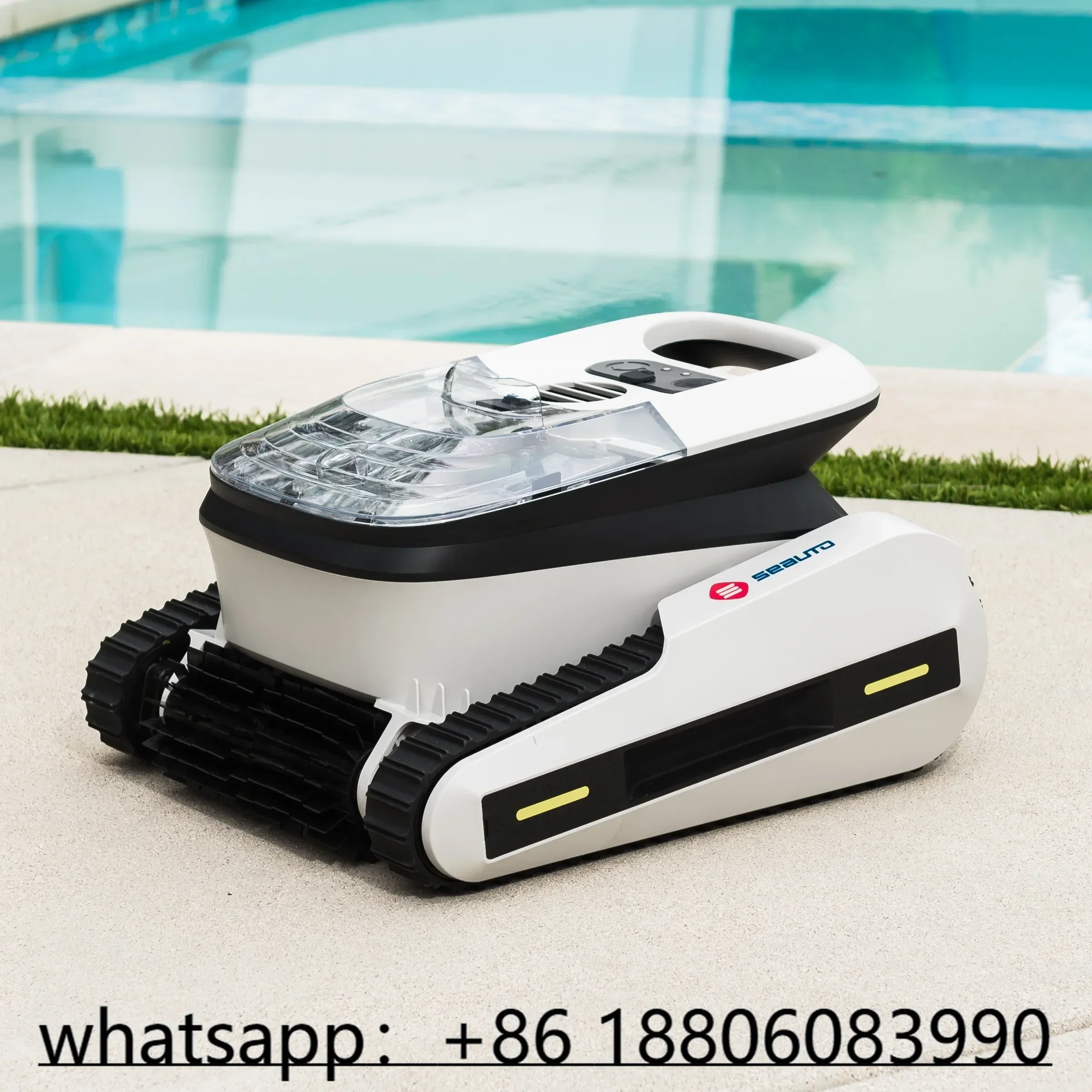 Intelligent Wireless Pool Cleaning Robot Outdoor Swimming Pool Vacuum Cleaner