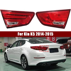 For Kia K5 2014 2015 Halogen or LED Inner Car Tail Light Brake Lamp Driving Light Turn Signal Assembly Auto Accessories