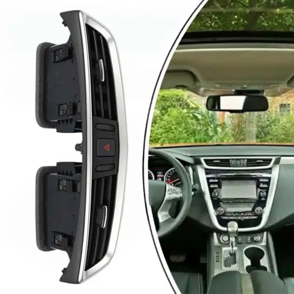 Center Console Grille Replacement Front Center Console Air Vent For Daily Commuting Comfort ABS Plastic Construction