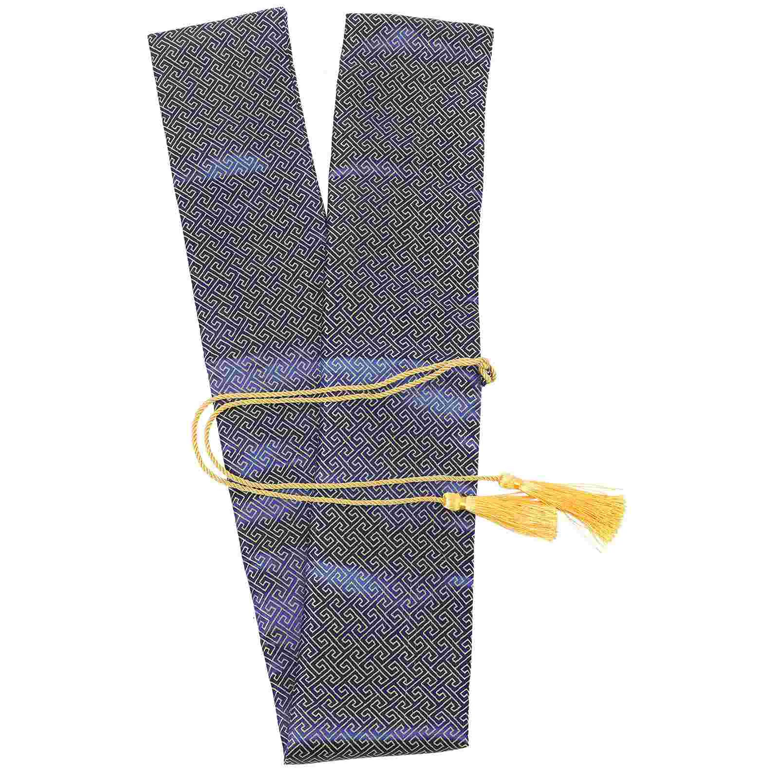 

Knife Bag Chinese Sword Case Multifunctional Pouch Carrying Silk Japanese