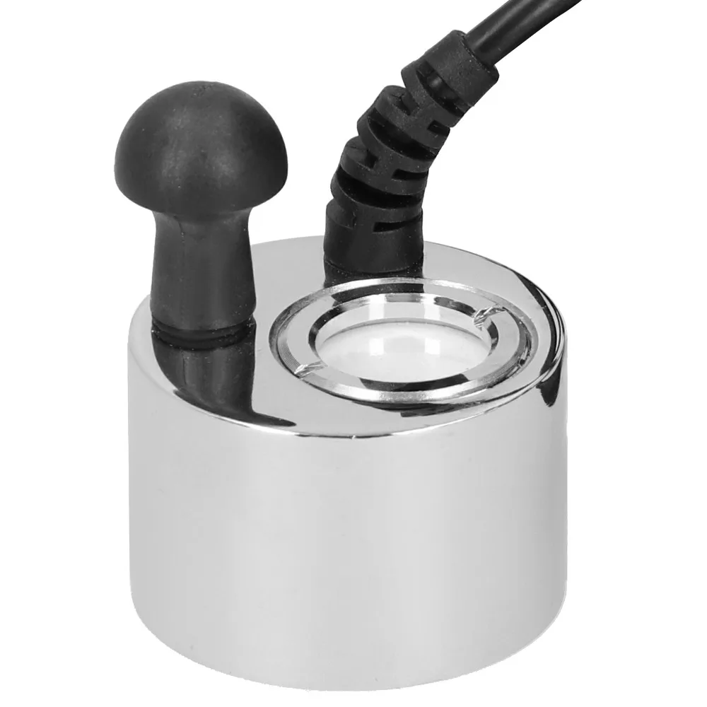 New 24V Ultrasonic Mist Maker Waterproof Ultrasonic Water Fountain Fogger Single Head Plastic Mist Maker Fogger Rockeries