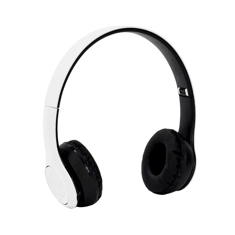 Bluetooth Headset Wireless Earphones Over Ear HiFi Stereo Headphones Noise Reduction Sports Gaming With Mic For iPhone Xiaomi PC view 2