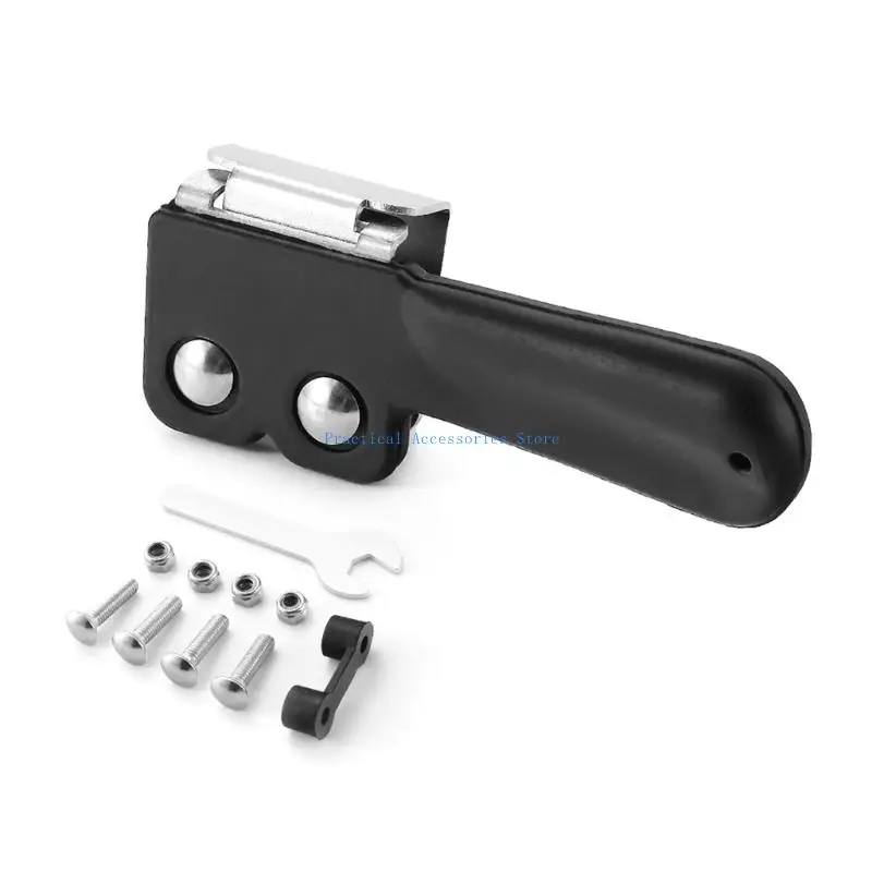 

U75E Vehicle Thumb Control Extender Featuring Shock Absorbent Ergonomic Rubber Designs Handlebar Throttle Extension for ATV