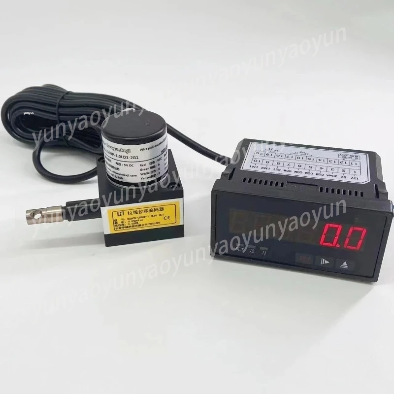 2026 Premium Products High Precision  485 Output 1000mm Length Sensor Wire Pull Encoder with Display Rope Absolute Encoder
