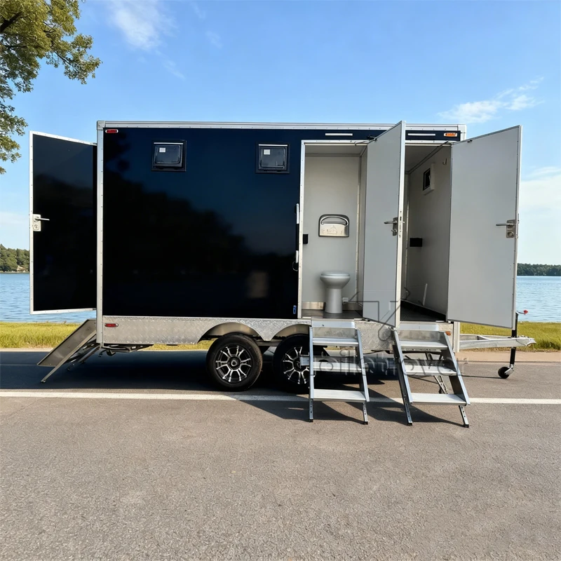 

Роскошные мобильные туалетные прицепы: настраиваемые, портативные, для улицы и кемпинга