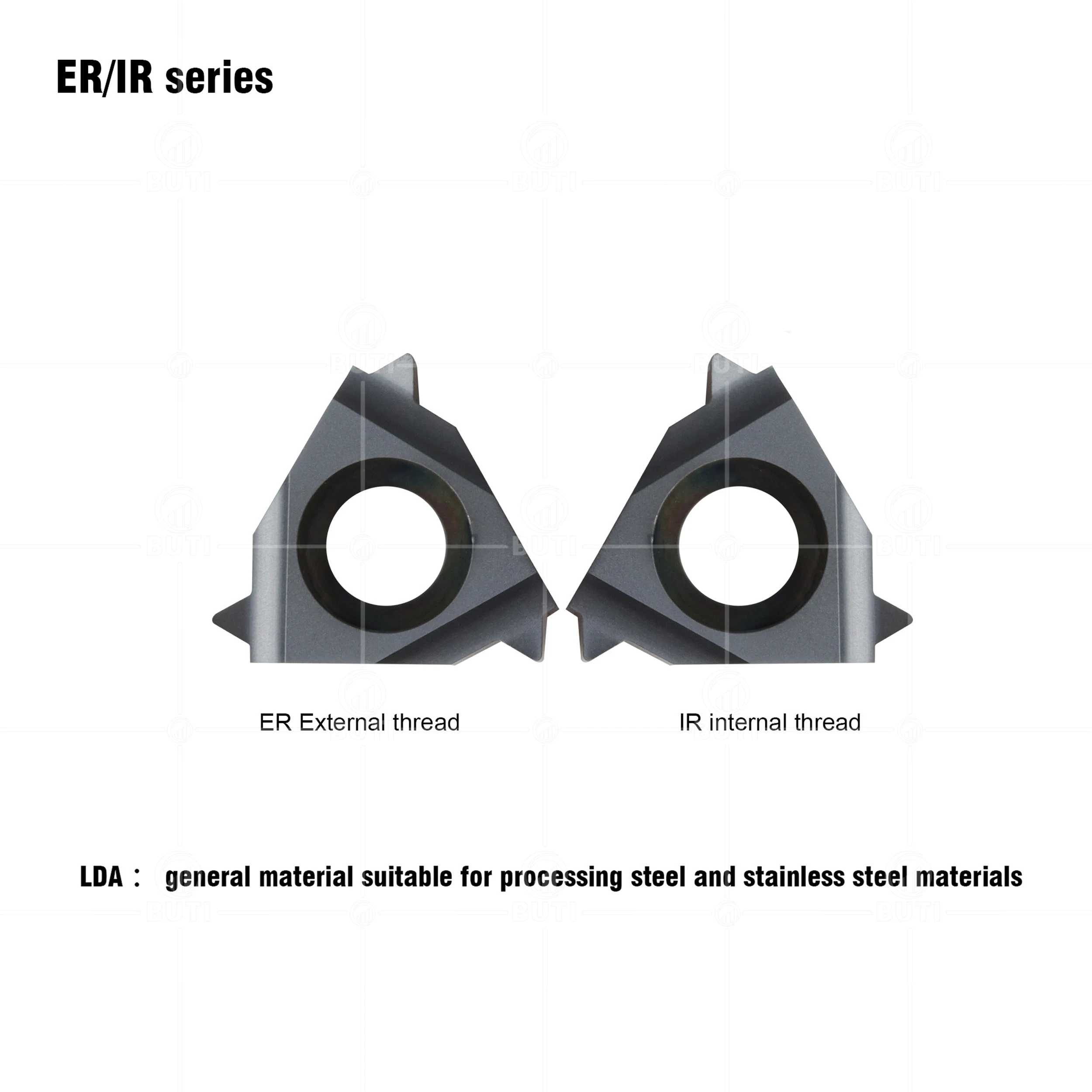 DESKAR 100% Original 11IR 11ER 0.5 0.75 1.0 1.5 2.0ISO 2.5ISO LDA High-quality CNC Lathe Cutter Threading Carbide Inserts Tools