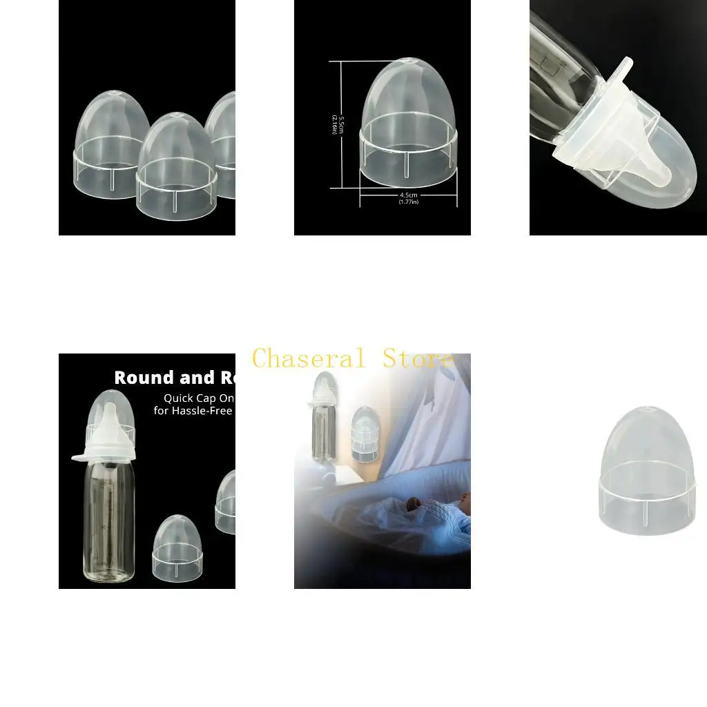 

E7ce Clear White Baby Bottle Caps запасная крышка для крышки для PGE недоношенные детские бутылки