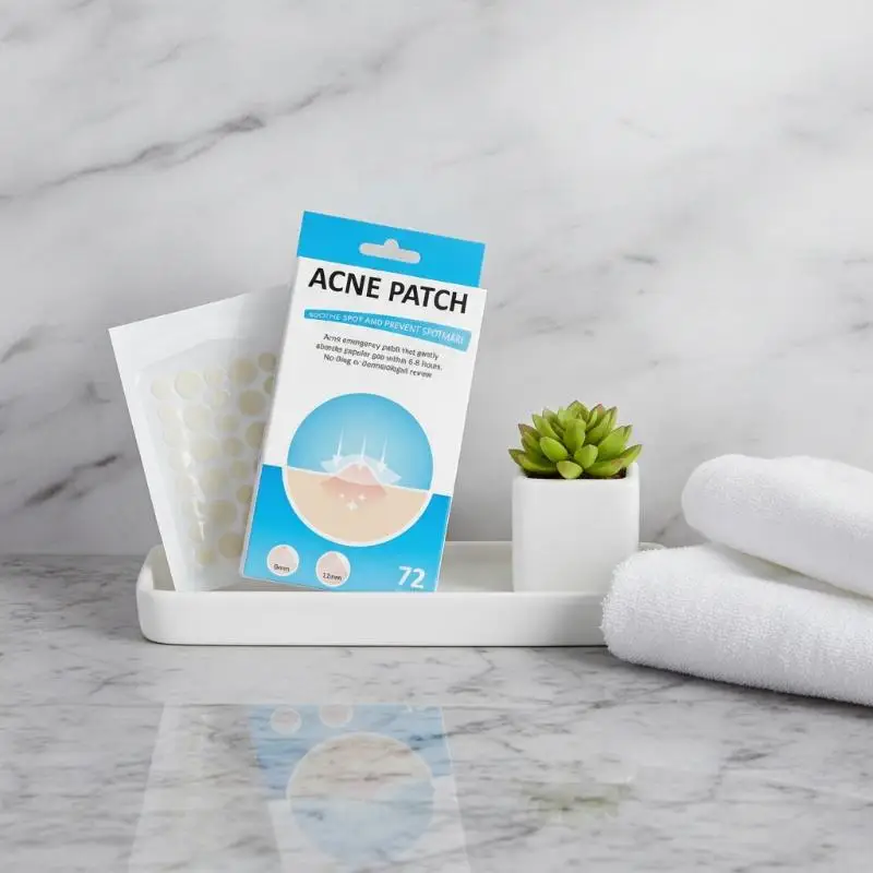 72 Patches Ultra-Thin Hydrogel  Patches Cover  Invisible Pimple Sticker Makeup Tools For Face & Skin view 6