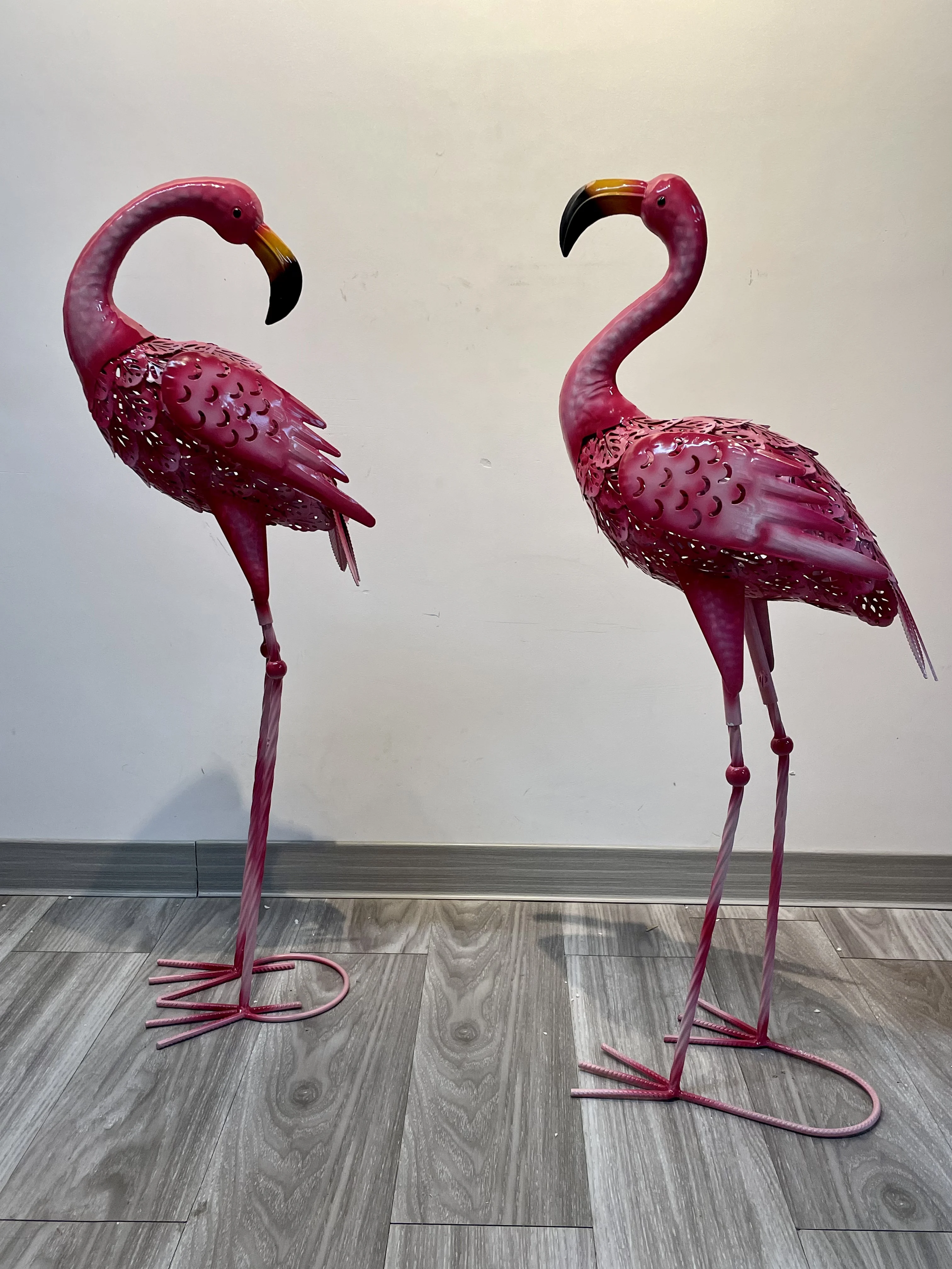 Garden Pink Flamingo Statue Outdoor, Courtyard Lawn Patio Ornament Outdoor Decoration - Unique Housewarming Gift