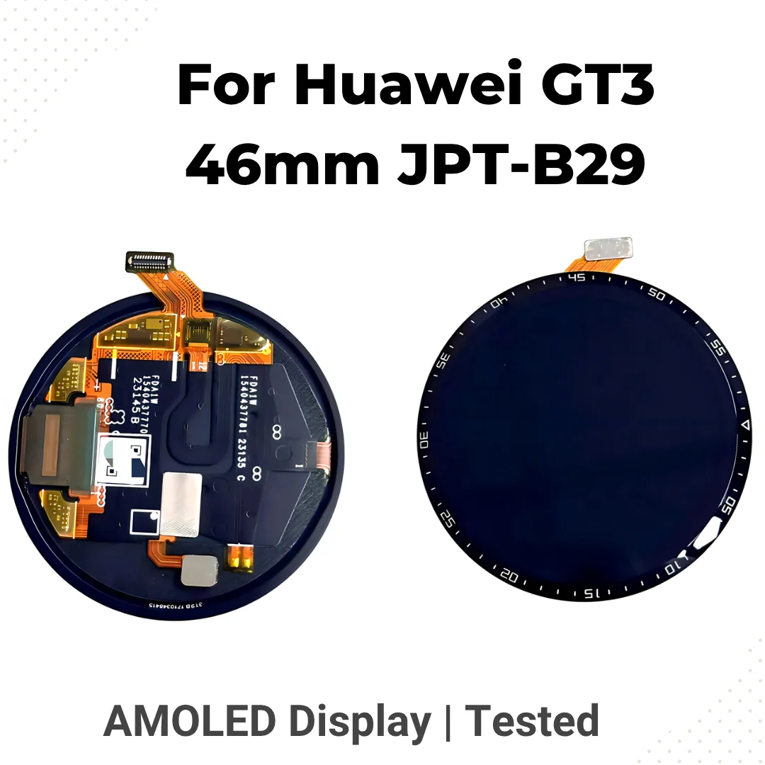 huawei-watch-gt-3-jpt-b29-46mm-lcdスクリーン交換用タッチディスプレイデジタイザー
