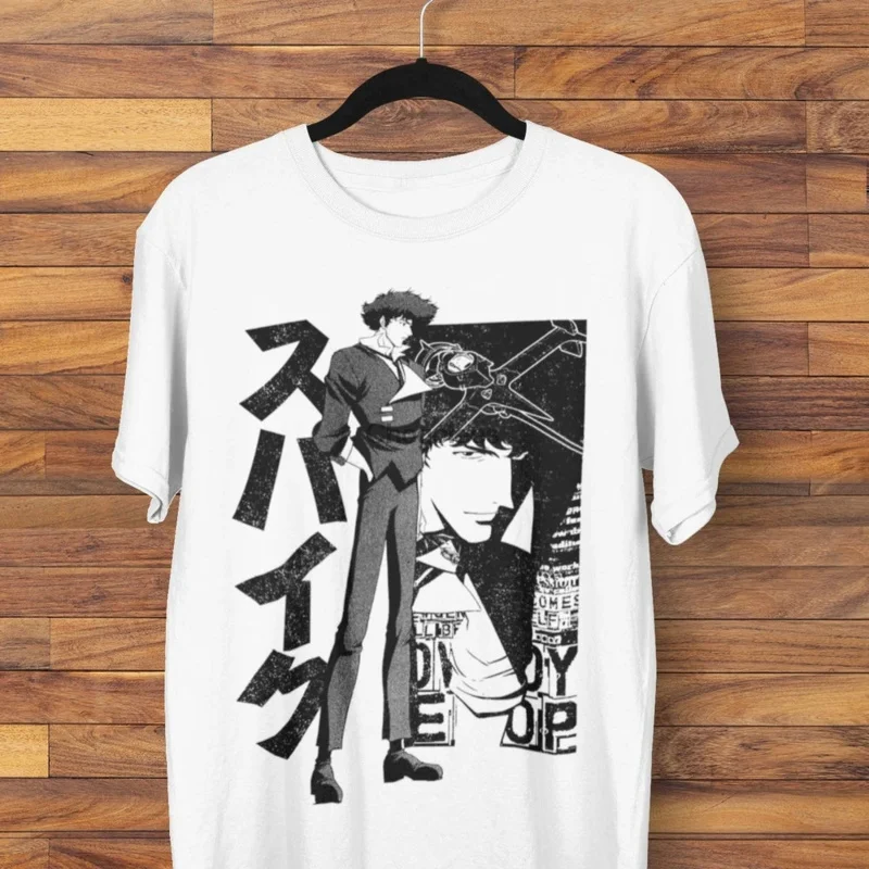 Cowboy Bepop The Real Folk Blues KSpace Jazz Bebop cowboy bebop vintage Anime tee popular design man and women unisex tee