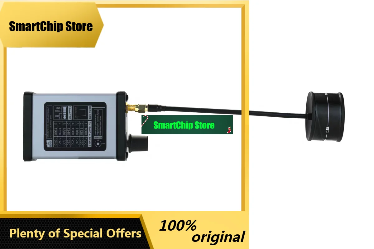 SmCpRush 1.2/1.3G V2 Analog VRX Module Video Transmitter Receiver With Circular Polarized Antenna 7-30V Long Distance For FPV Dr