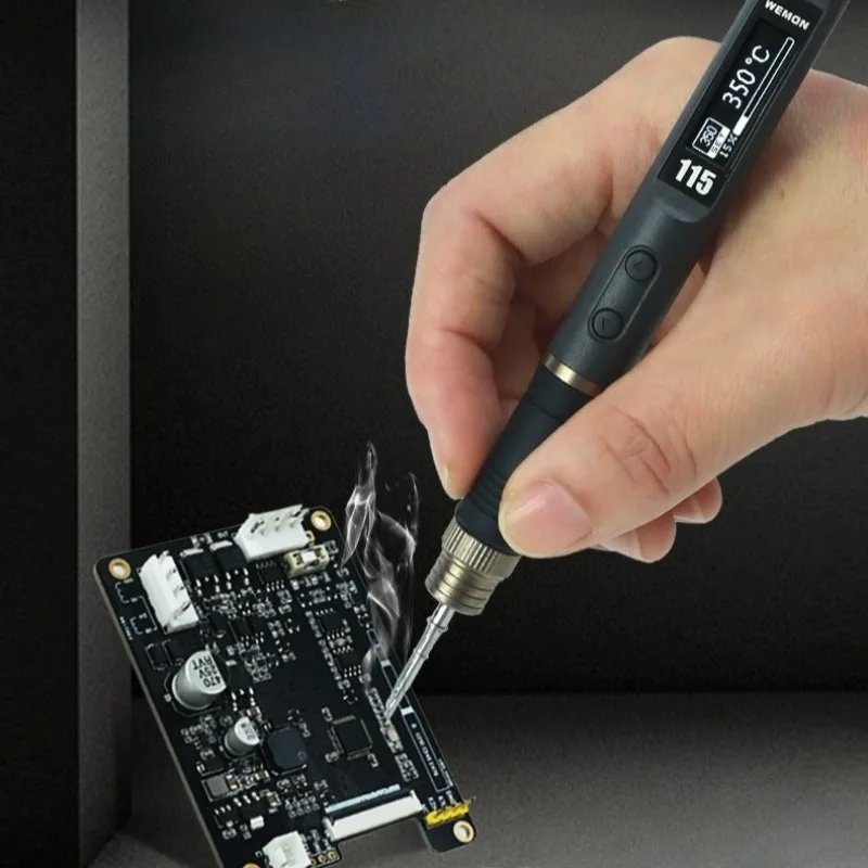 

Portable Constant Temperature Electric Soldering Irons Small Professional Maintenance Welding Tool Intelligent Soldering Iron