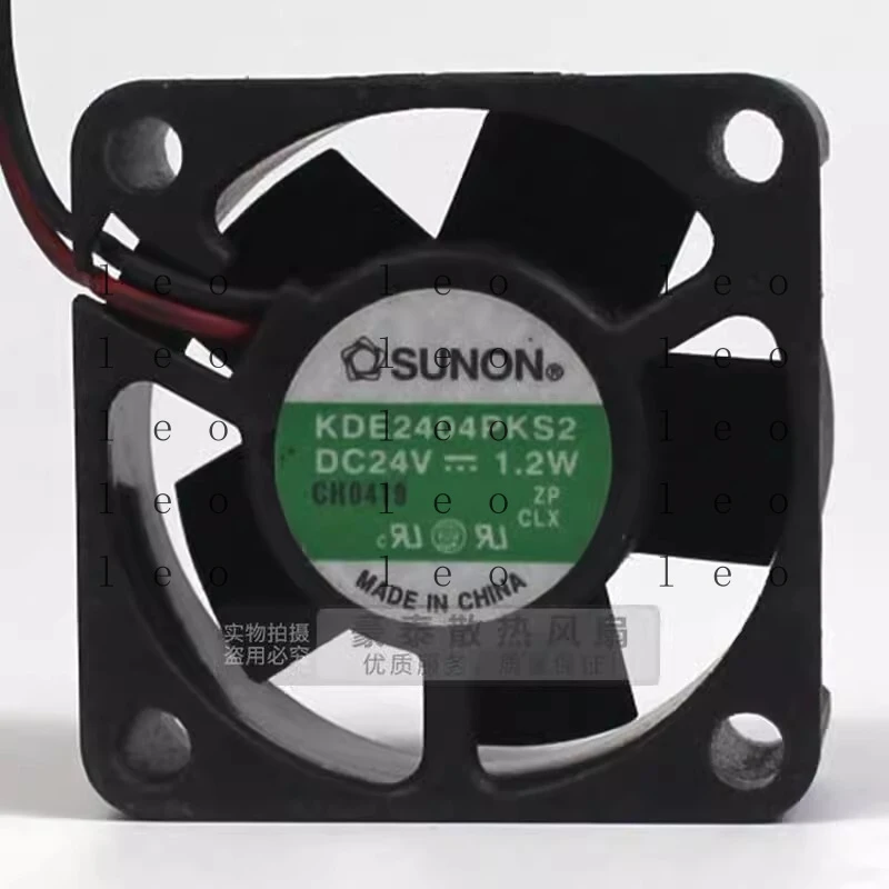 

AA for SUNON KDE2404PKS2 4020 DC24V 1.2W 4CM 2-wire Silent Cooling Fan