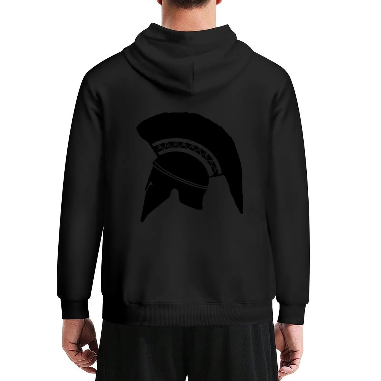 

Corinthian helmet (black) Hoodie men's winter sweater men's sweat-shirt hooded shirt autumn hoodie streetwear