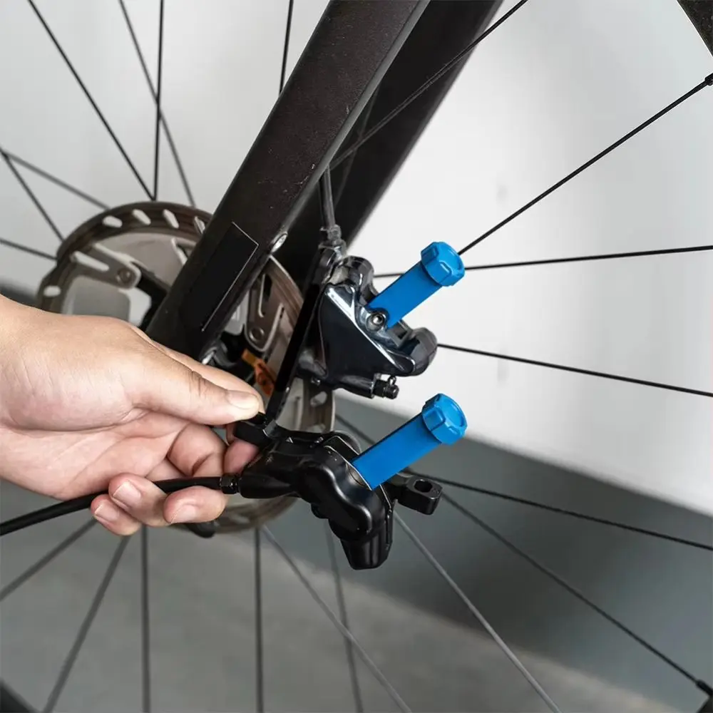 Non-destructive Bicycle Brake Piston Resetter Carbon Steel 360° Rotatable Brake Caliper Reset Tool Bike Maintenance