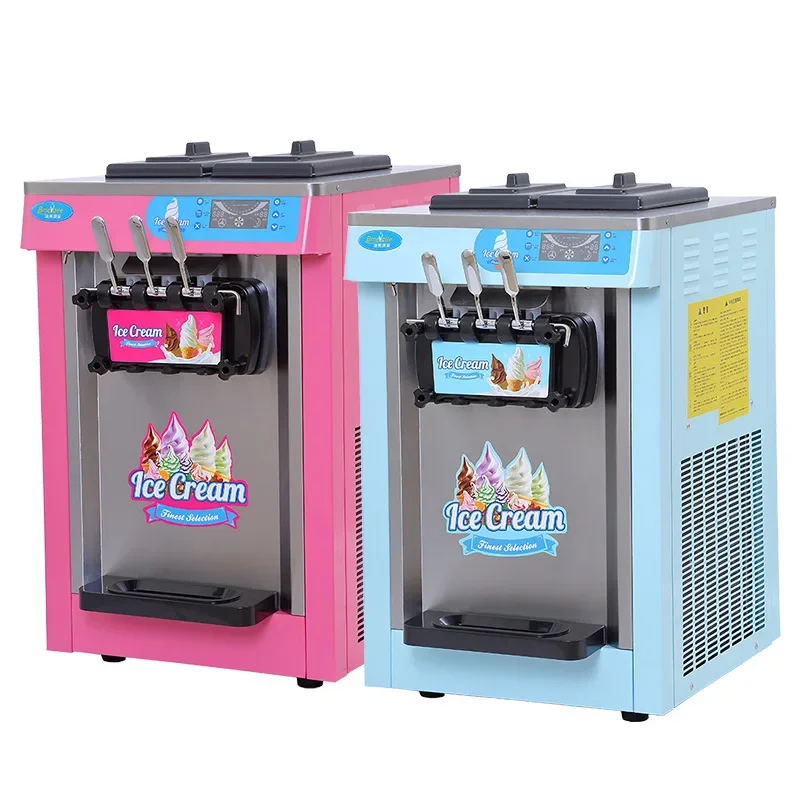 

Commercial 110v 220v Table Top Soft Serve Ice Cream Machine Italian Ice Cream Making Machine for Business