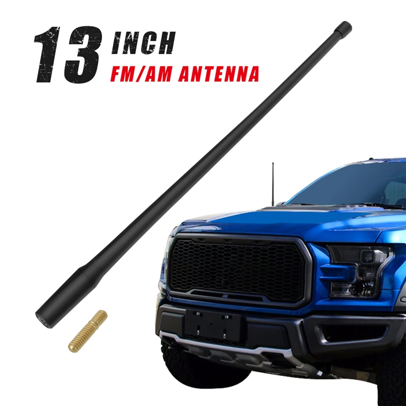 13-calowa gumowa antena samochodowa Radio AM FM do Forda F150 Auto przednie tylne wytrzymałe anteny sygnałowe Ridge