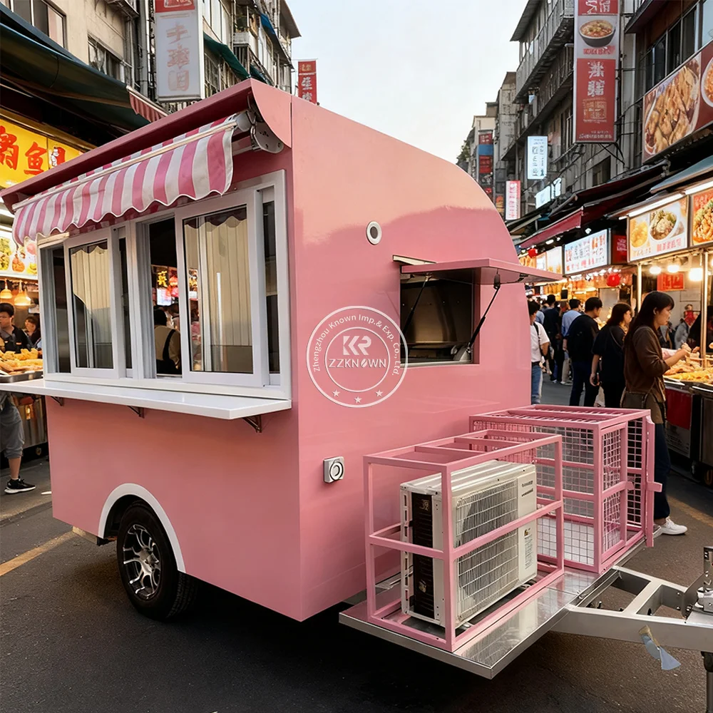 

Factory Customized Truck Mobile Food Trailer Coffee Cart Beer Bar Cafe Mobile Food Truck for Sale in the United States