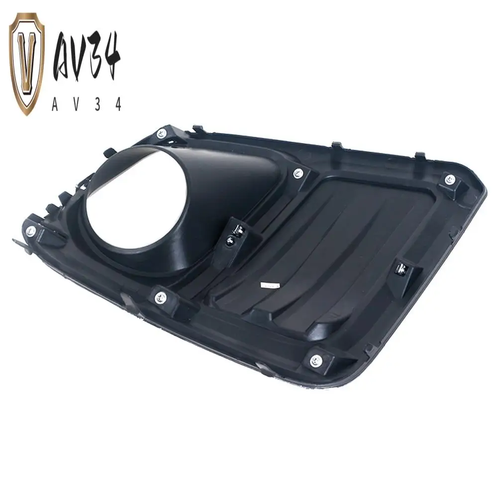 

AV34-Front Bumper Fog Lamp Frame Cover Fog Light Trim Bezel Cap For Subaru Forester SK 2019 2020 2021 Car Stickers B
