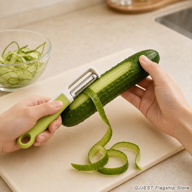 1PC Kitchen Gadgets Stainless Steel Peeler Zester Razor Sharp Slicer Cutter For Carrot Potato Fruit Vegetable Shred Grater