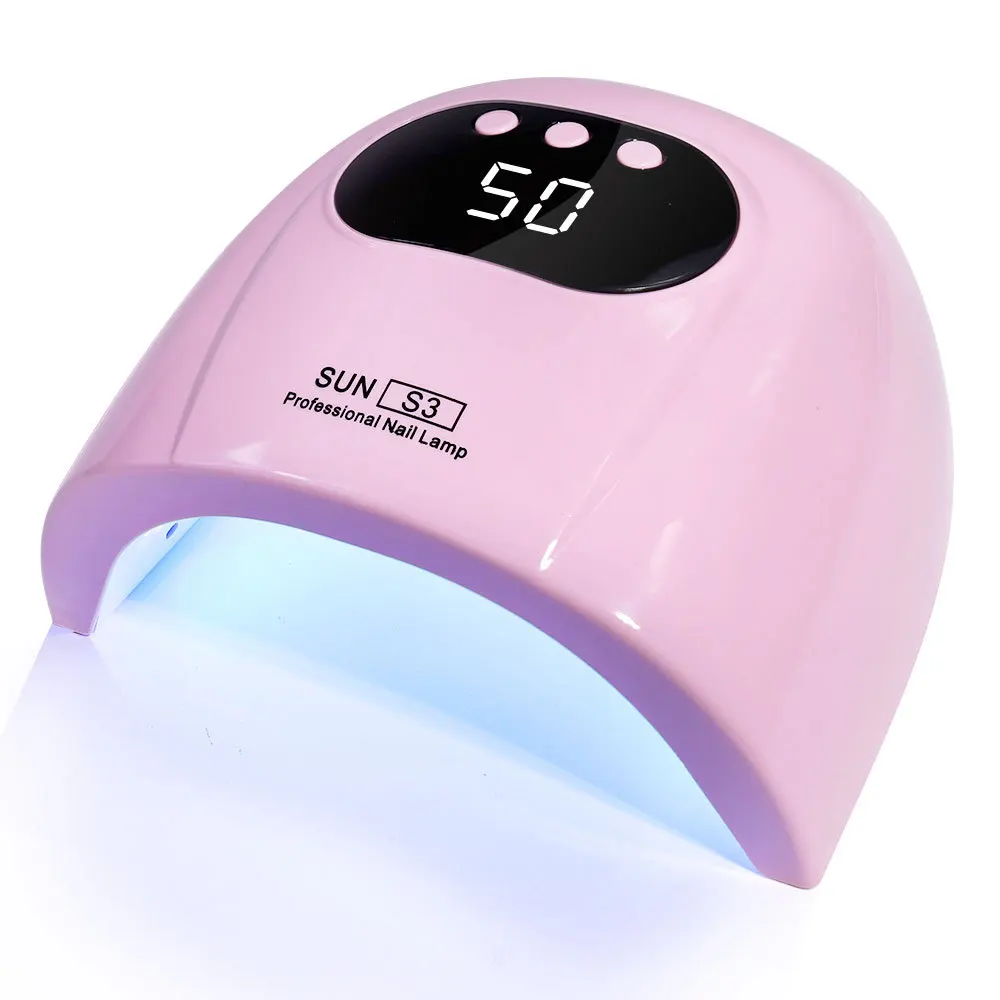 Schnell trocknendes UV-Phototherapiegerät für Nagellack-Gel-Backlampe mit Display und Sensor, professioneller Nageltrockner