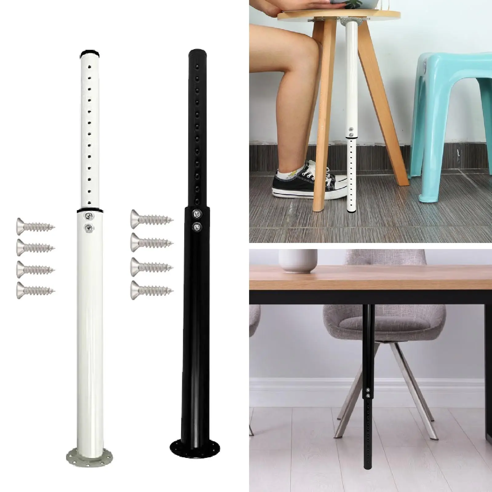 조정 가능한 책상 다리 고성능 실용적인 내마모성 가구 다리