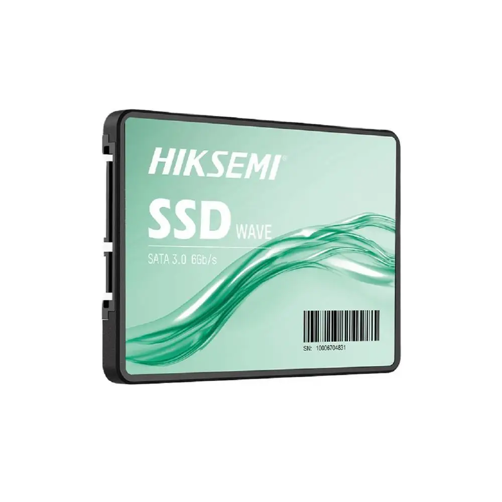 Hiksemi Wave SSD, 480GB, Sata III, Read 550 MB/s and Recording 470 MB/s