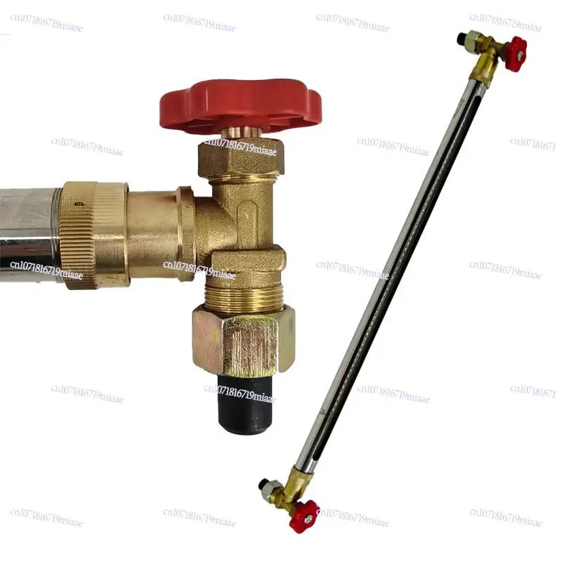 

Marine oil level gauge ULG self-closing marine liquid level gauge, glass tube type for copper valve water tank oil tank
