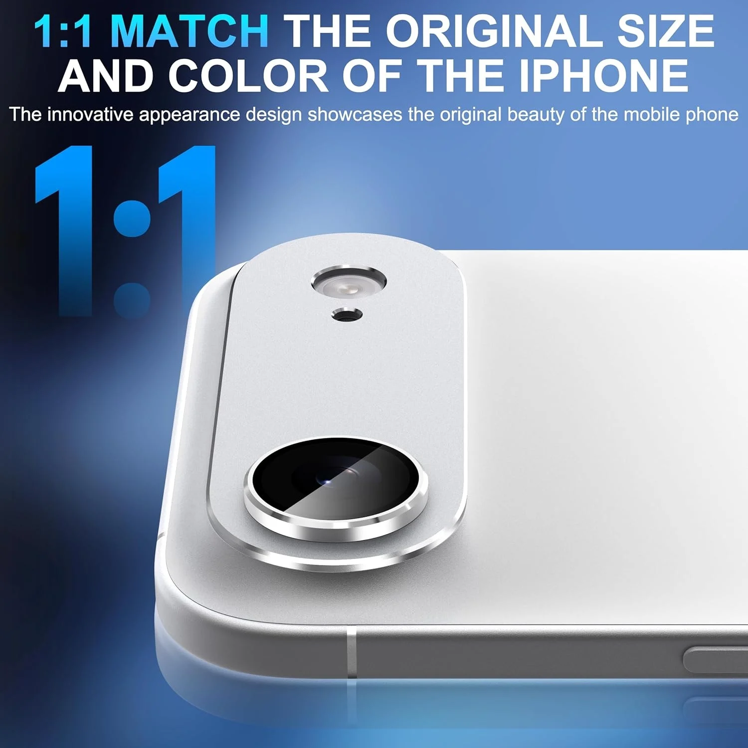 For IPhone Air Camera Lens Protector, All-in-one Frosted Strong-Adhesion Metal Frame Tempered Glass Camera Lens Aluminum Alloy